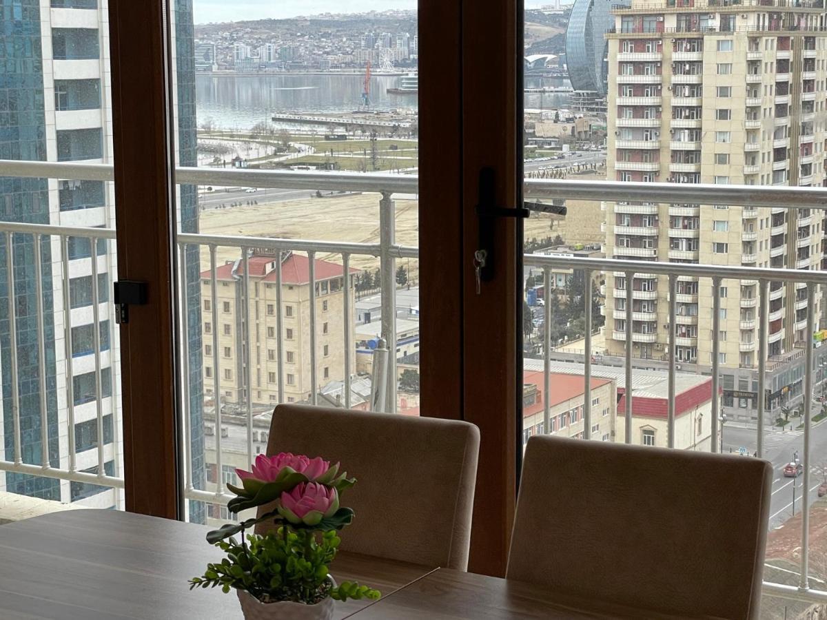 Apartamento Park Azure Luxury Bakú Exterior foto