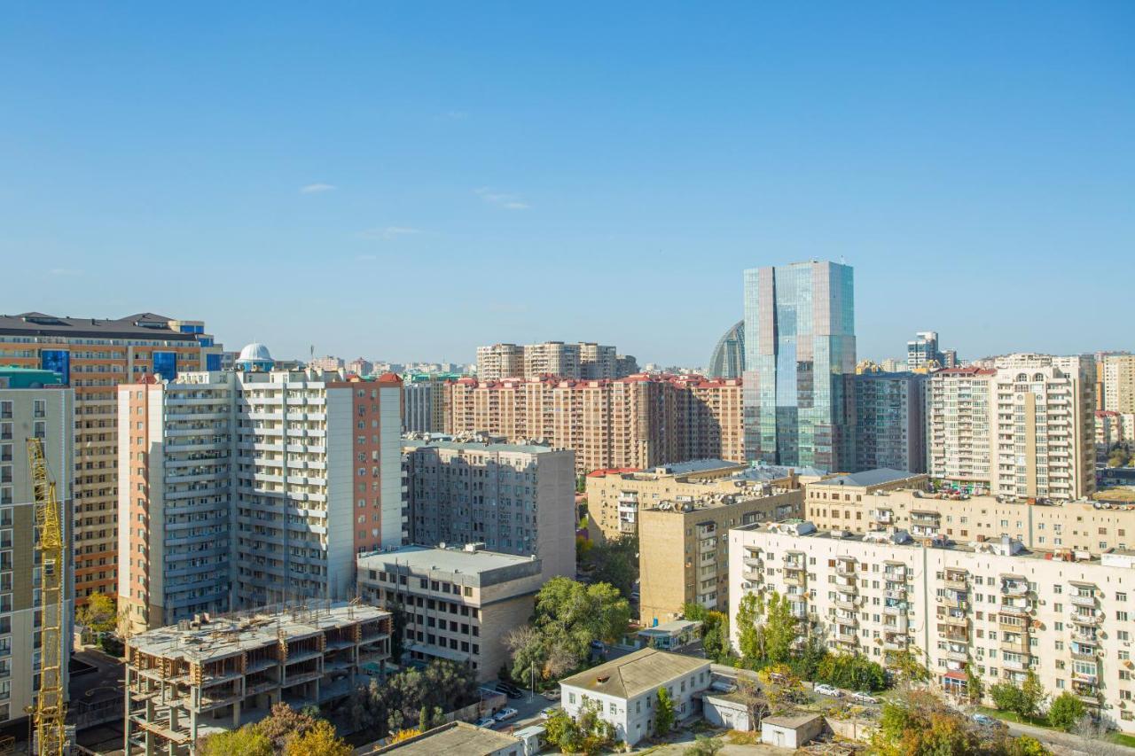 Apartamento Park Azure Luxury Bakú Exterior foto